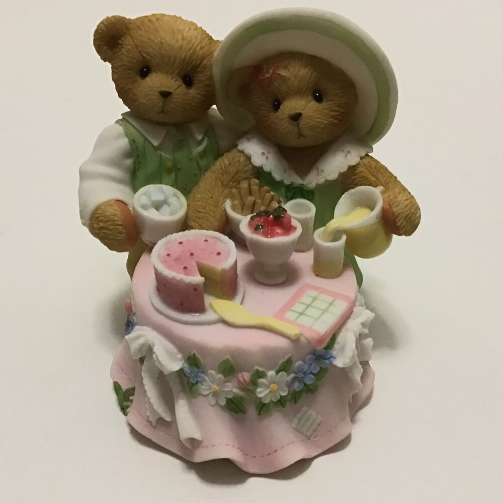 Cherished Teddies Hilary & Kurtis D Claw CT0043 w Box & COA Members Only Retired